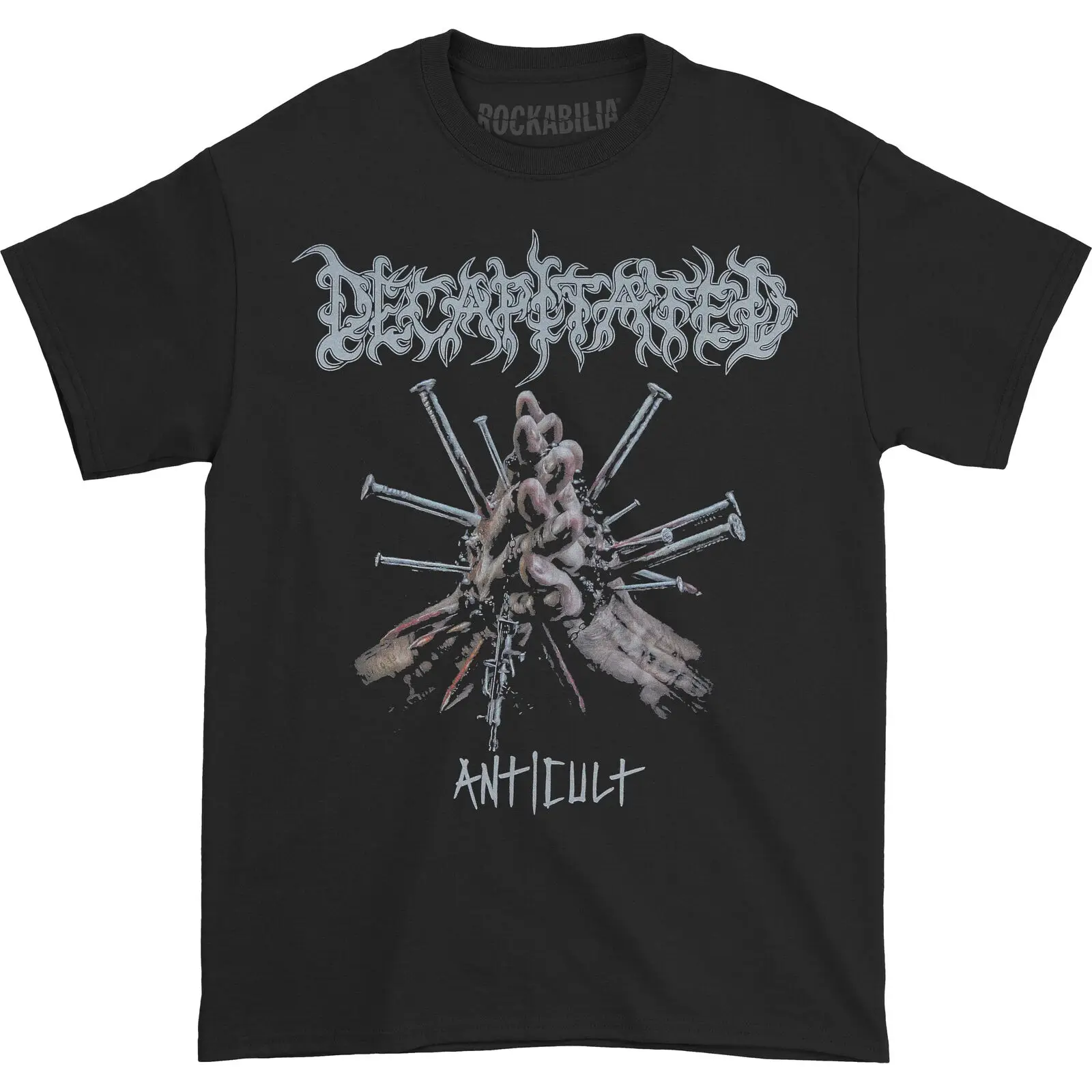 

Men's Decapitated Anticult T-shirt Small Black