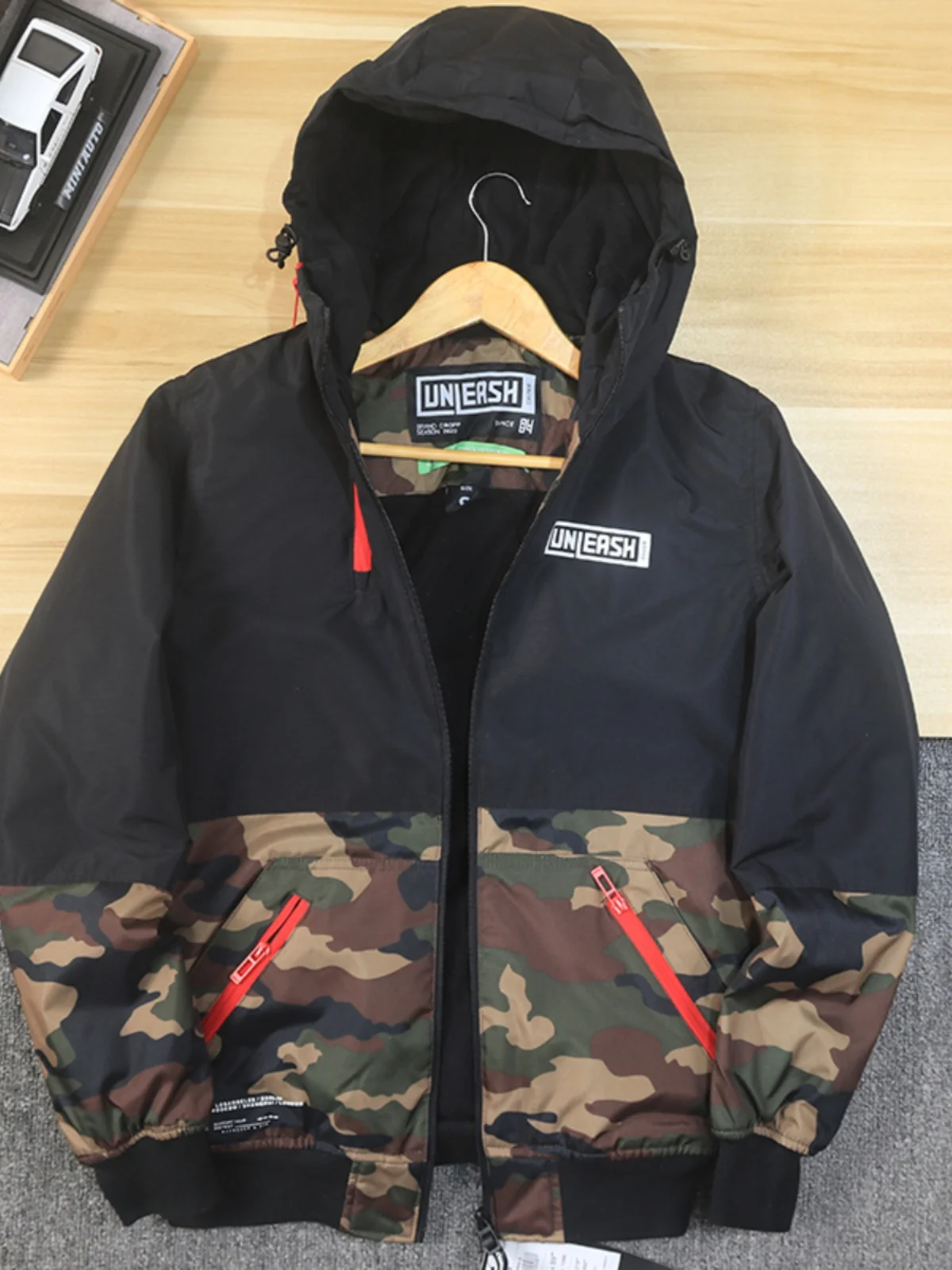 

Outdoor Winter Jaet Men's Fce Lined Waterproof Windproof Hooded Coat Warm Faionable Urban Sle Long Sve Stand Fit