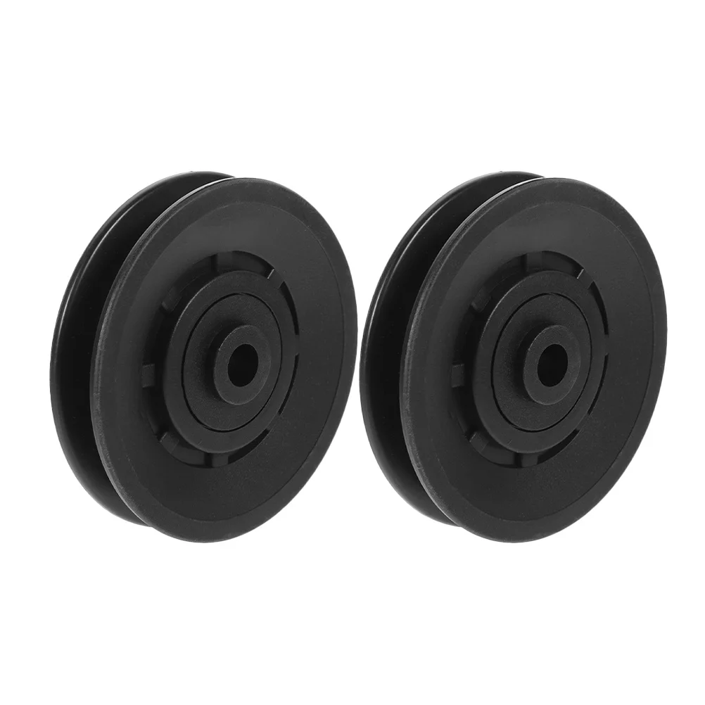 

2pcs Cover For Fitness Equipment Durable Protective Sleeve Universal Gym Wheel Cover Wearproof Fitness Pulley Protector -