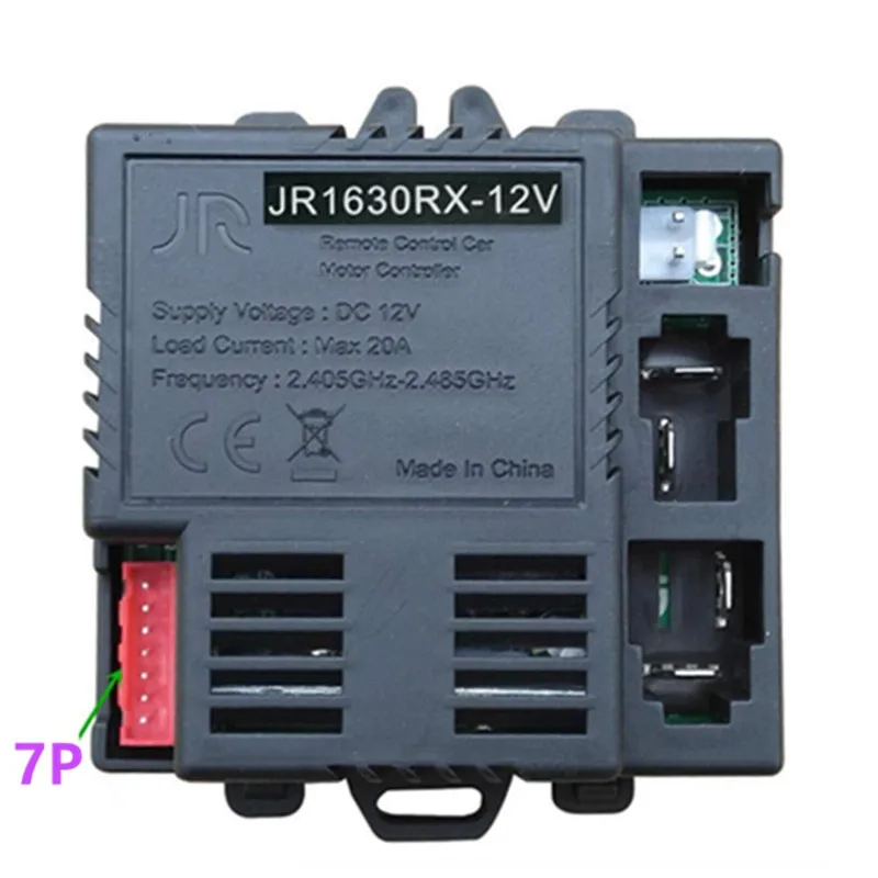 Çocuklar için JR1630RX-12V alıcı ve uzaktan kumanda aksesuarları elektrikli araba yedek parçaları üzerinde binmek JR1625RX-12V