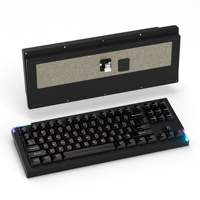 Womier SK87 Mechanical Keybaord TKL QMK/VIA Support Wireless 3 Modes Aluminum Custom Keyboard