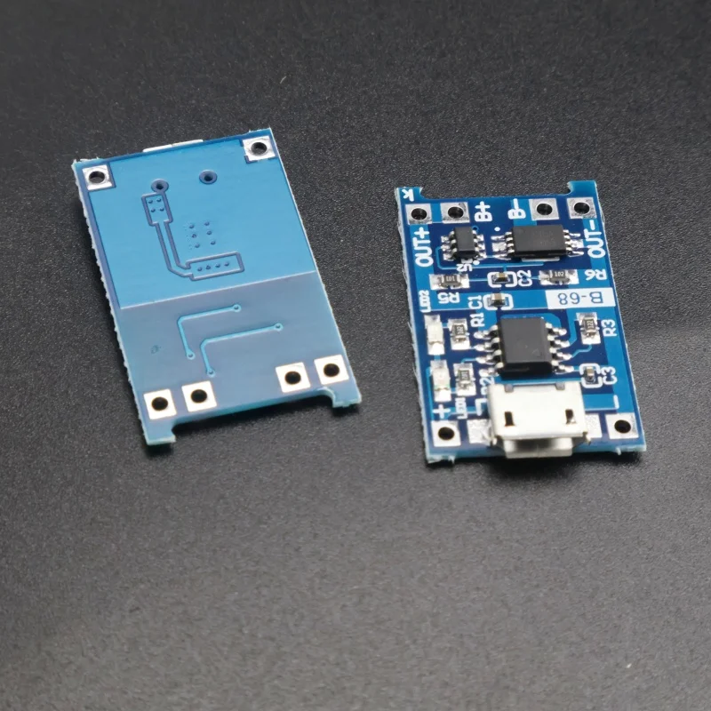 3/10 pieces Micro USB 5V 1A 18650 TP4056 lithium battery charger module with protection 1A lithium ion