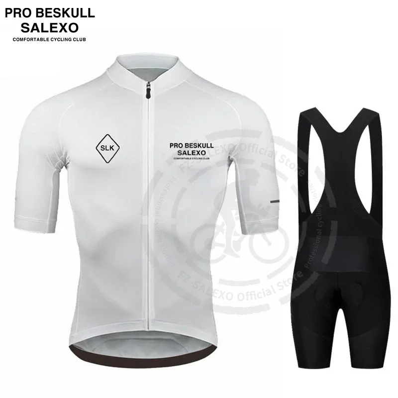 2025 SALEXO Summer Cycling Jersey Sets Short Sleeve Sports Bicycle Clothing MTB Clothes Wear Maillot Ropa Ciclismo Bike Uniform - Image 5