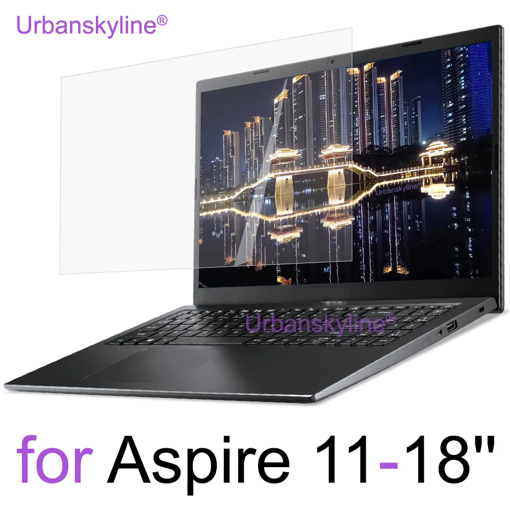 Protecteur d'écran pour Acer Aspire 15 17 GO 14 Lite Spin AG14 A14 AL14 A15 AG15 AL15 AV15 A115 HD, Film transparent mat givré