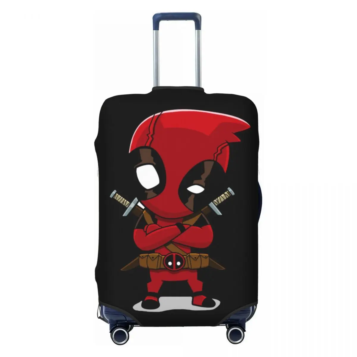 

Deadpool Travel Luggage Cover Washable Suitcase Cover Protector Fit 18-32 Inch