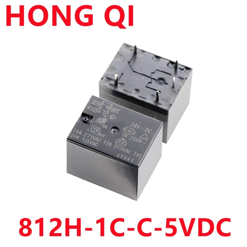 

5PCS 812H-1C-C-5VDC 812H-1C-C-12VDC 812H-1C-C-24VDC 5-Pin Relay 812H-1A-C-24VDC 812H-1A-C-5VDC 812H-1A-C-12VDC 4PIN