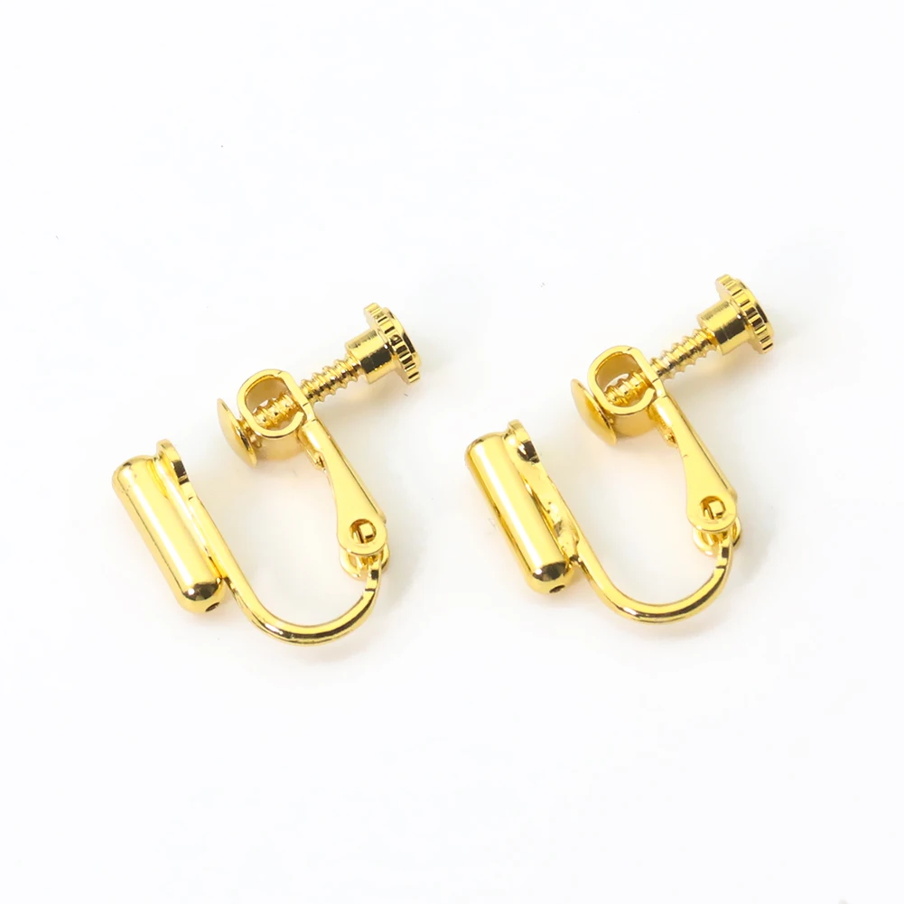 

1pair Without Pierced Ear Clips Earring Hooks DIY Finding Accessories No Pierced Earrings Hook Components Woman Jewerly Making