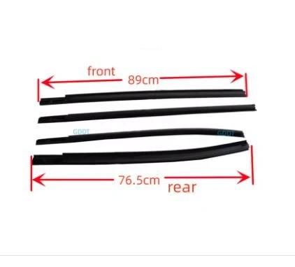AB3Z2620934-C Window Glass Rubber Shell for Ford Ranger Pickup 2011-2021 for Ranger Shell 4 Pieces 1 Set