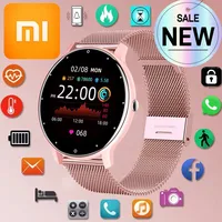 Reloj inteligente XIAOMI para mujer, reloj deportivo con pantalla completamente táctil, resistente al agua IP67, Bluetooth para Android iOS, reloj inteligente para mujer