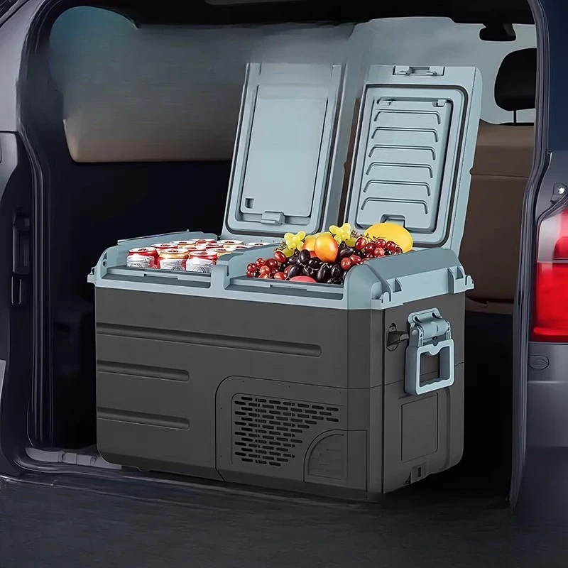 

Автомобильный холодильник для дома и автомобиля, 12В/24В, для грузовиков, универсальный, мини, с функцией охлаждения и подогрева