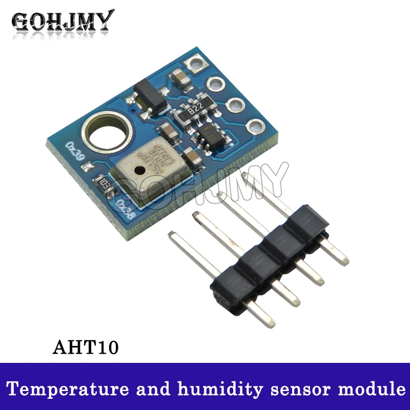 The AHT10 temperature and humidity sensor module can replace the SHT20 high-precision humidity sensor probe