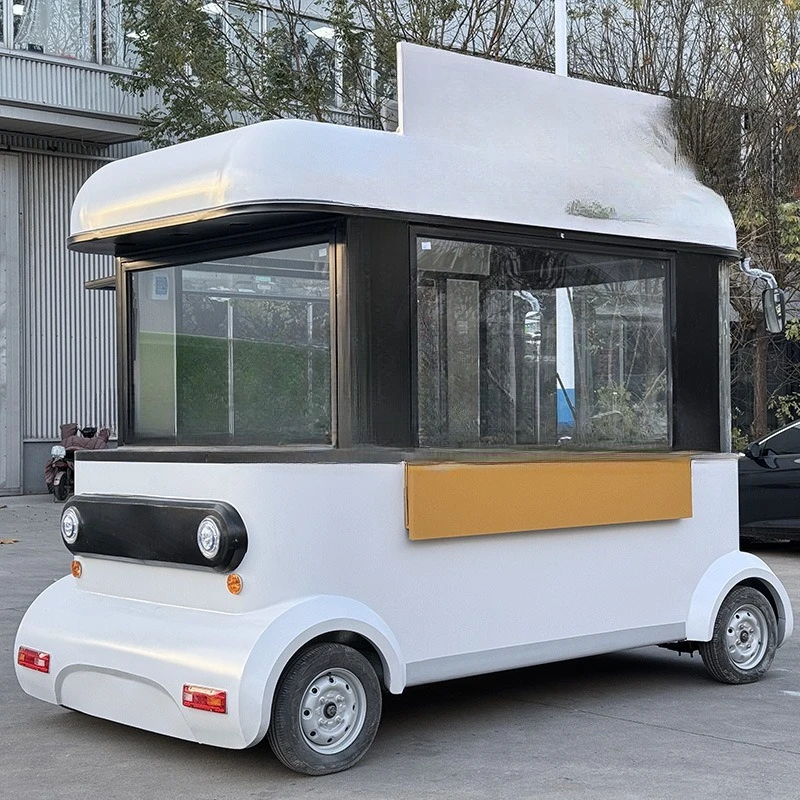 Mobile Selling Car Snack Multifunctional Mobile Stall Car Four-wheel Scenic Commercial Night Market