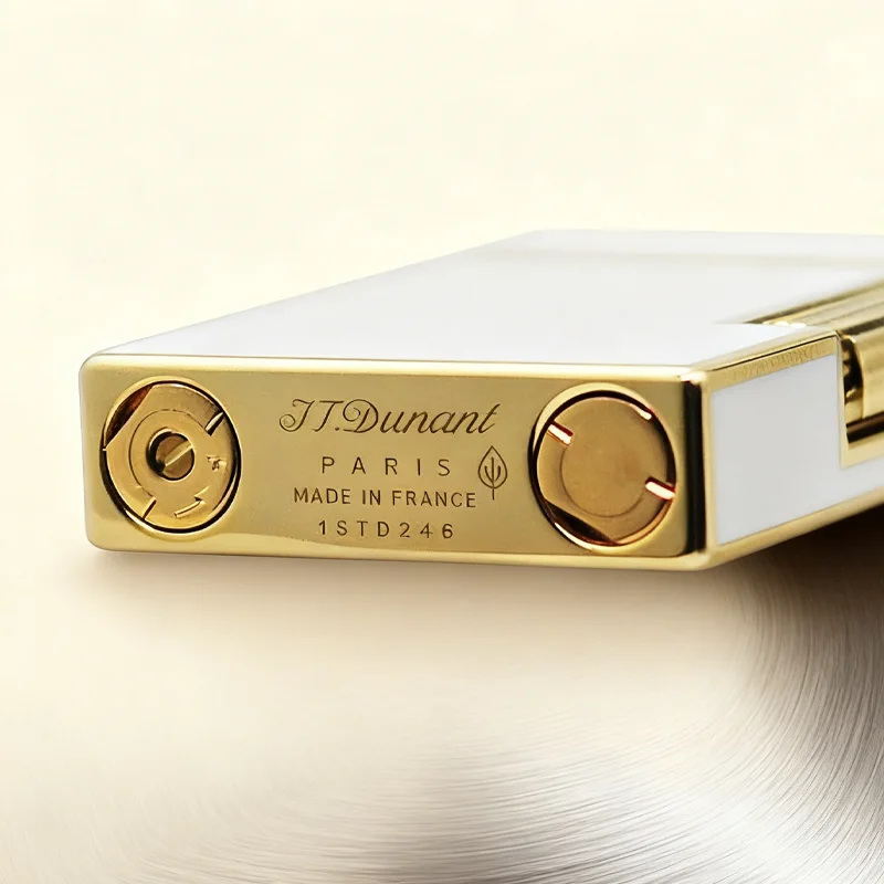 

Classic Lacquer Cigar Lighters for Smoker Soft Flame Butane Cigarette Lighter Memorial Smoking Gadgets Handmade Limited Edition