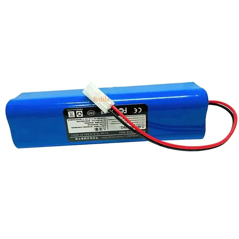 

100% New Original For Viomi V3 Max V-RVCLM27A Robot Vacuum Cleaner Accessories ️️14.4V 6800mAh Li-ion Battery ✈️✈️