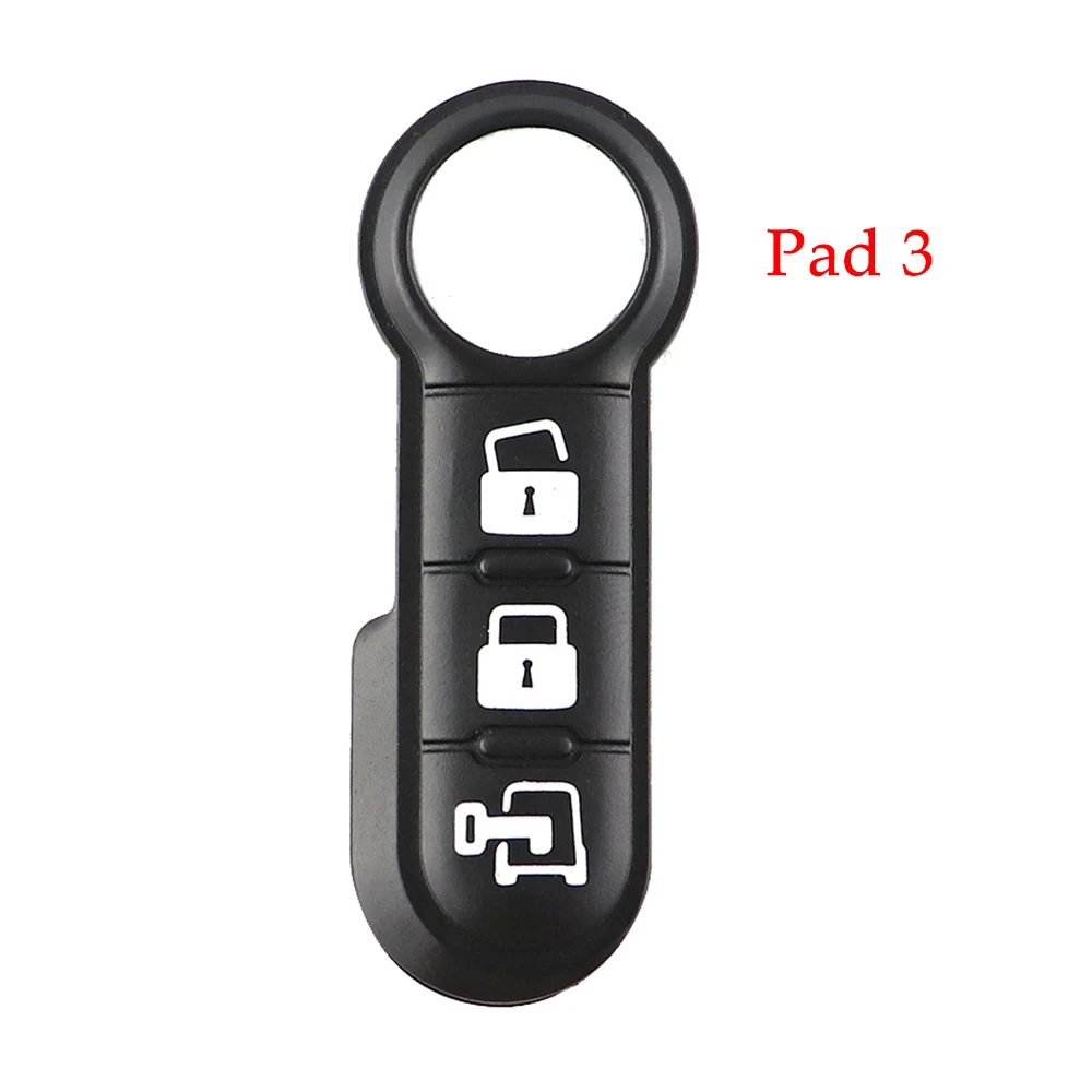 YIQIXIN 3 Tasten Modifizierter Funkschlüssel für Fiat 500 Panda Punto Bravo Stilo Ducato Citroen Jumper Peugeot Boxer SIP22 Klappschlüssel