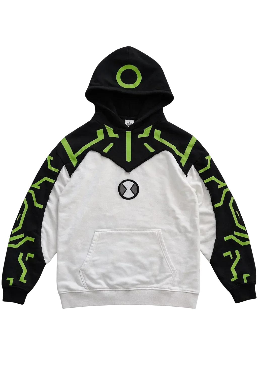 Upgrade Alien Patchwork Embroider Hoodies Women Casual Sweatshirt American Streetwear Comic Convention Unisex Anime Hoodie