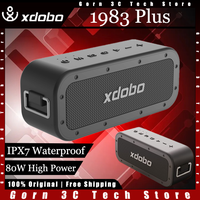 XDOBO 1983 Plus Wireless Speaker Portable Camping 80W High Power IPX7 Waterproof Bluetooth 5.2 Heavy Bass Customized Speaker