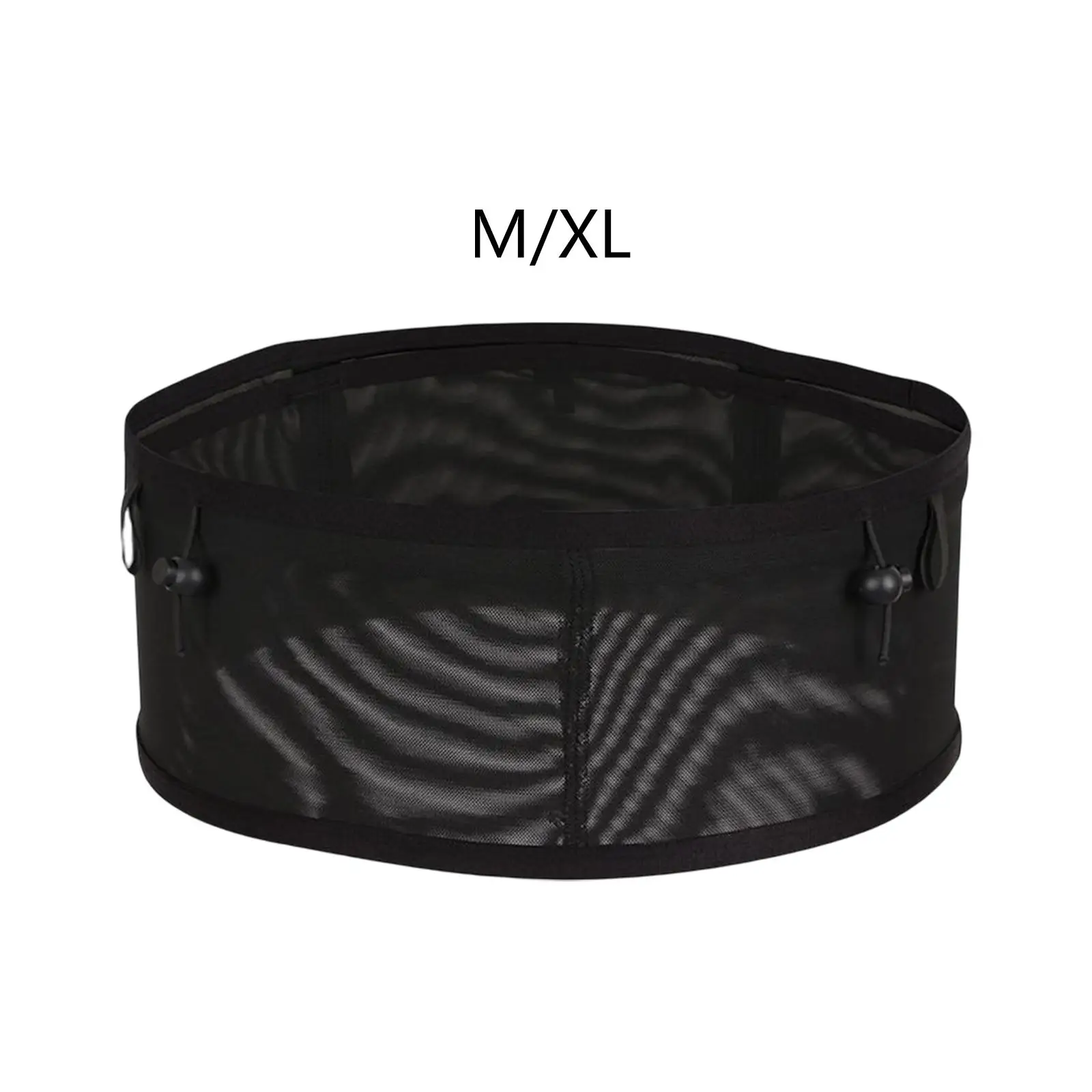 Sports Waist Pack Stretch Mesh Running Belt Multi Pocket Large Capacity Accessory