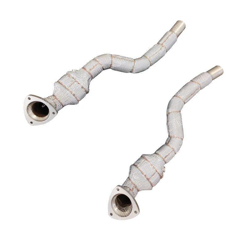 Factory Direct Operation SS304 Stainless Steel Exhaust Downpipe for GranTurismo 2007 2020 4.2 4.7