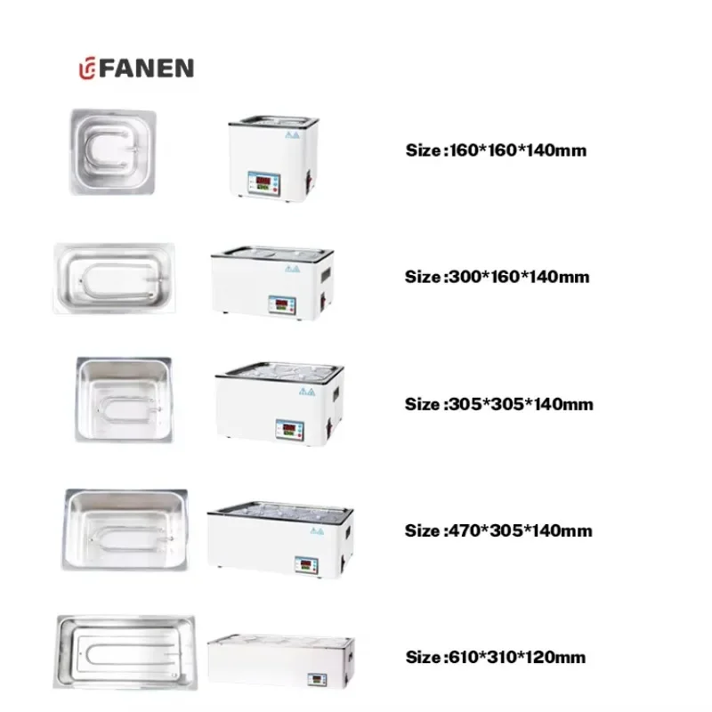 

Fanen 6.7L 2 Holes Heating Lab Circulating Chemical Water Bath for Laboratory