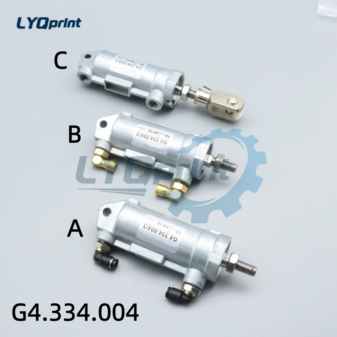 G4.334.004 Pneumatic Cylinder for Heidelberg SM102 CD102 SM52 PM52 Offset Printing Machine Parts