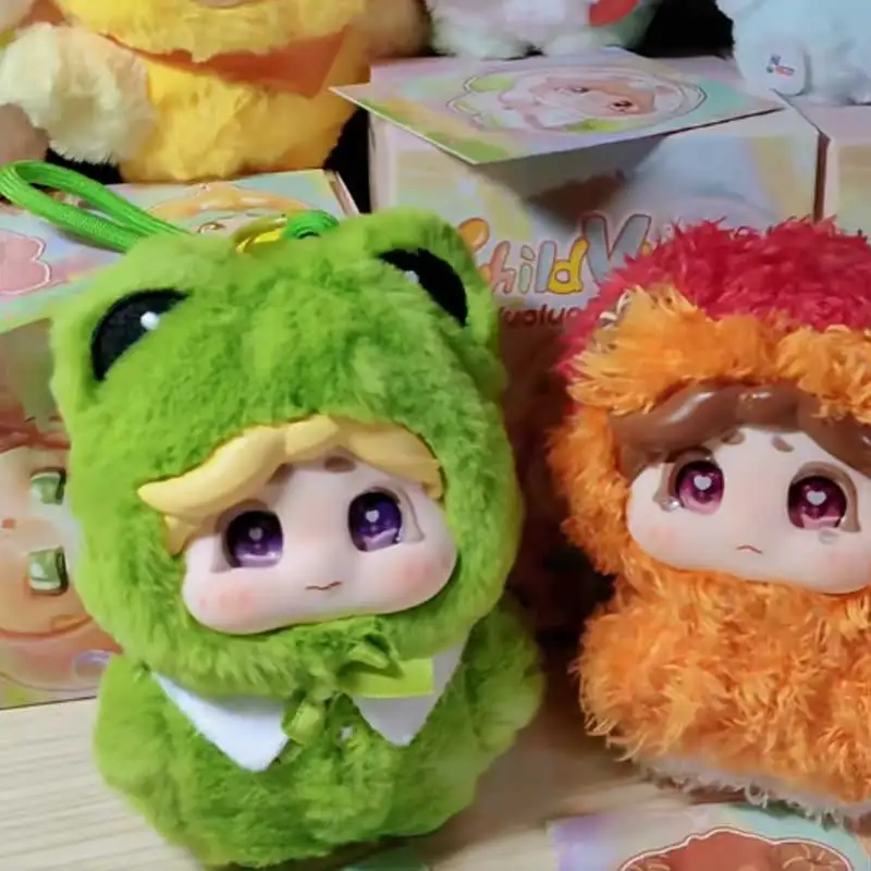 

Слепая коробка Luoluo: Витрищая детство, виниловая слепая коробка, милая кукла ручной работы, настольное украшение, подарок-сюрприз, слепая коробка