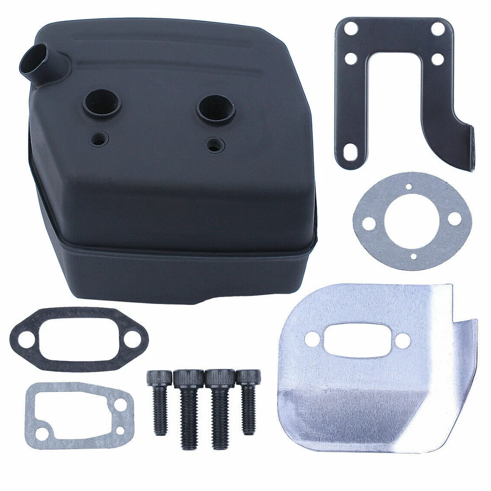 Imagem -06 - Kit de Defletor do Silenciador de Escape Vida Útil Prolongada para Motosserra Husqvarna 61 268 272 272xp 268k 272s