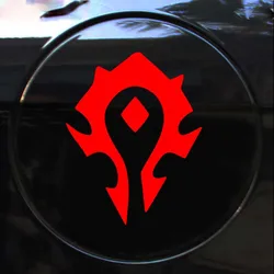 Pegatinas de coche WOW World Of Warcraft, decoración reflectante para tapa de tanque de combustible, parabrisas, maletero, casco de motocicleta, ordenador portátil, teléfono C40