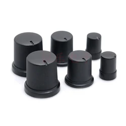 10pcs Plastic Potentiometer Volume Control Rotary Knob for 6 Mm Roll Shaft