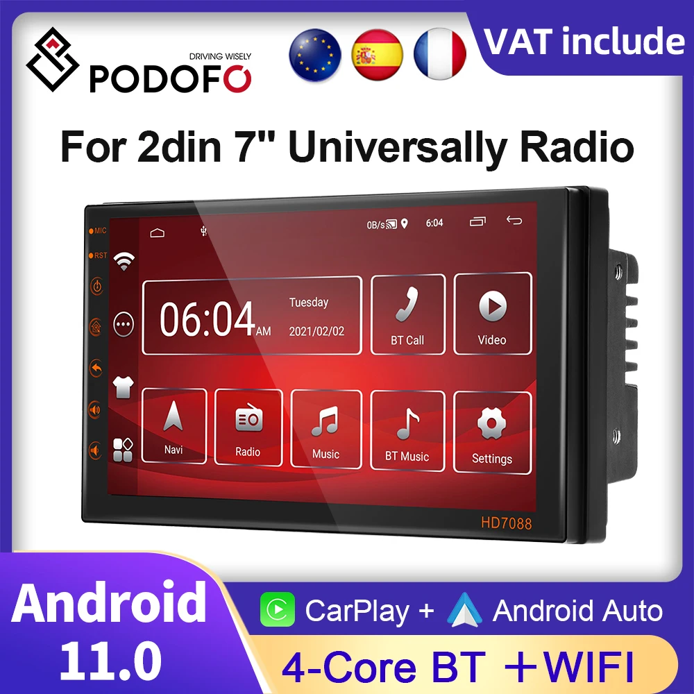 Podofo Android Auto CarPlay 7