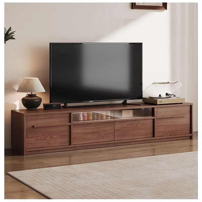 DSA TV cabinet medium antique thickened small apartment floor locker integrated living room household coffee table combination