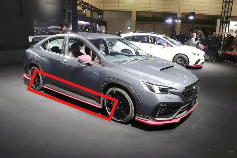 

Autoclave-Treated FORSubaru WRX S4 Side Skirts True Carbon Fiber 2022-2025