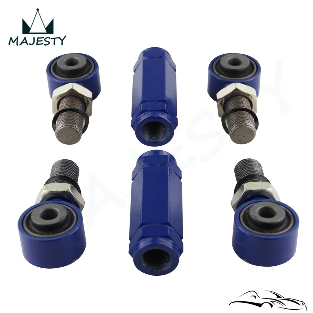 Adjustable Toe Rear Arm Kit Fit For Honda Civic Acura Integra EG EK DC2 88-00 Blue