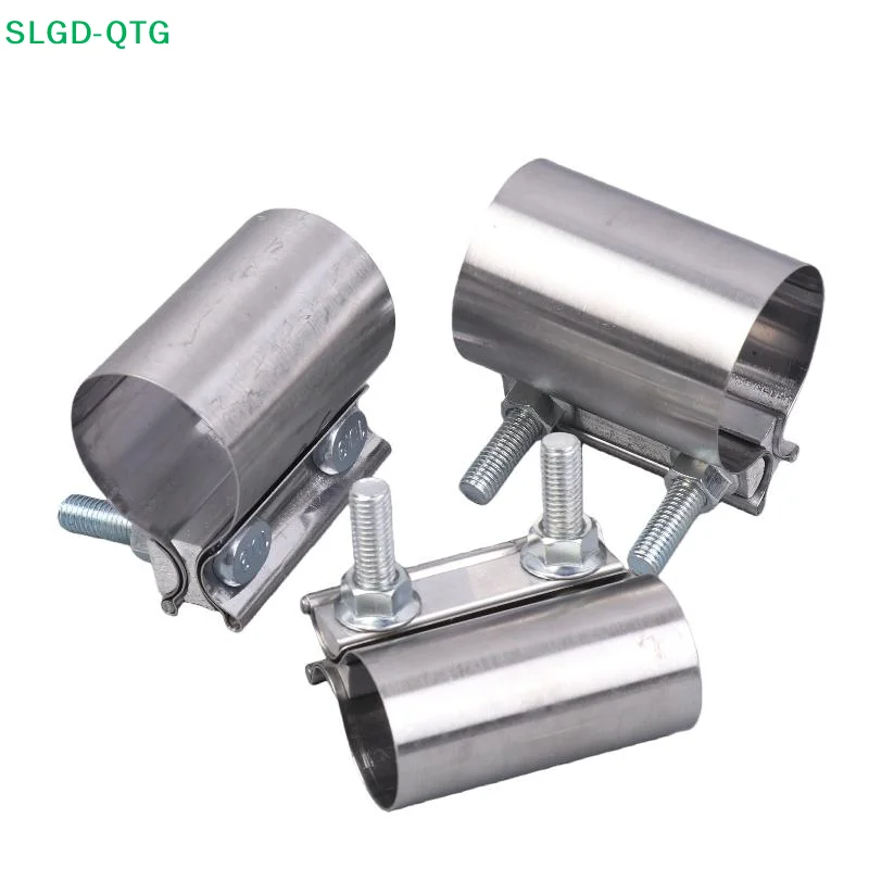 

NEW 1Pc Strong Steel Pipe Clamp 40/45/50/53/55/57/60/63mm Stainless Steel Universal Exhaust Pipe Connection Hoop Car Accessories