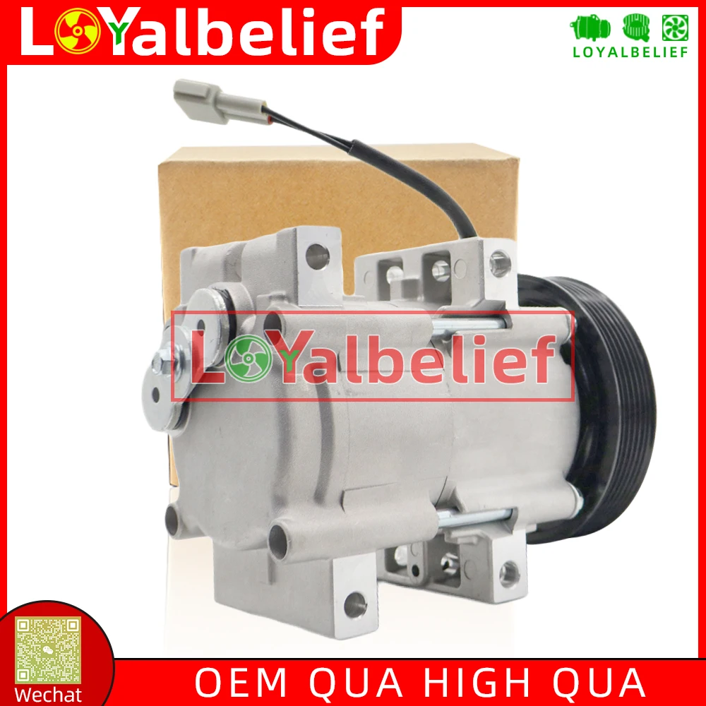 FS10 AC Compressor with Clutch For Ford F-150 F-250 F-350 E-150 E-250 E-350 Bronco F4DZ-19703-AA F4DZ19703AA F0TZ19703B