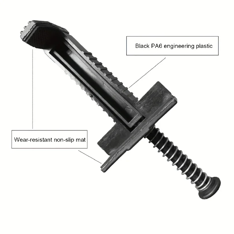 2pcs New Brick Liner Runner, Leveling Measuring Wire Drawer Tool Fixer, Brick Line Clips Puller Wire Clamp For Building Construc
