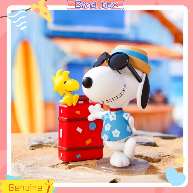 

Новая оригинальная в наличии Snoopy Travel Partner Series, слепая коробка ручной работы, милый настольный щенок, украшение, игрушка, кукла, подарок на день рождения для девочек и мальчиков