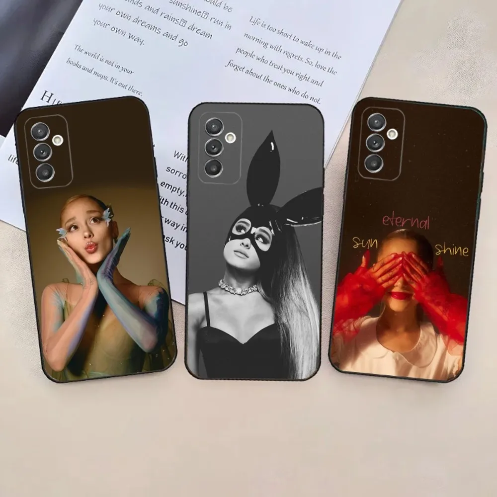 

Ariana Grande Eternal Sunshine Phone Case For Samsung Galaxy A20,A21s,A22,A31,A32,A52,A53,A72,73,A80,A91 Soft Black Phone Cover