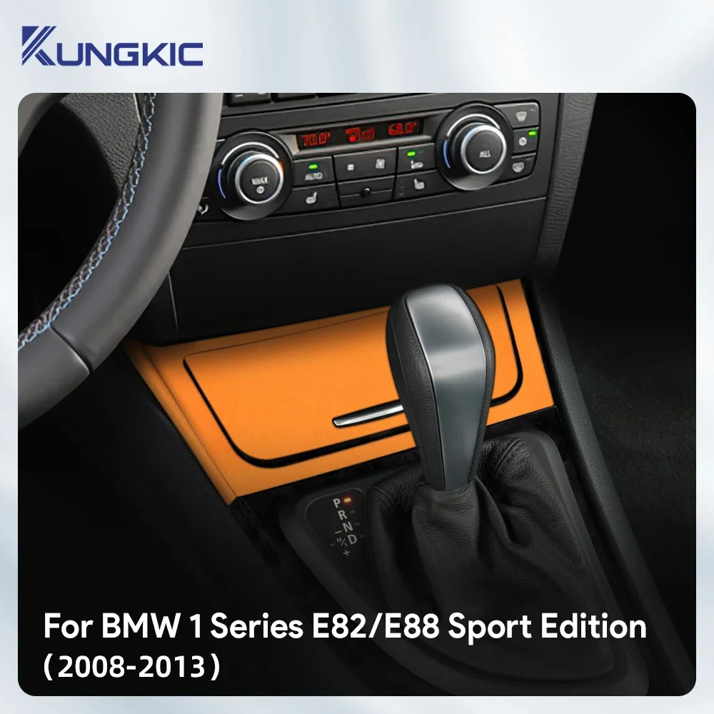 

Top Suede Trim Sticker for BMW 1 Series E82 E88 Sport Version 2008 2009 2010 2011 2012 2013 Car Ashtray Panel Interior