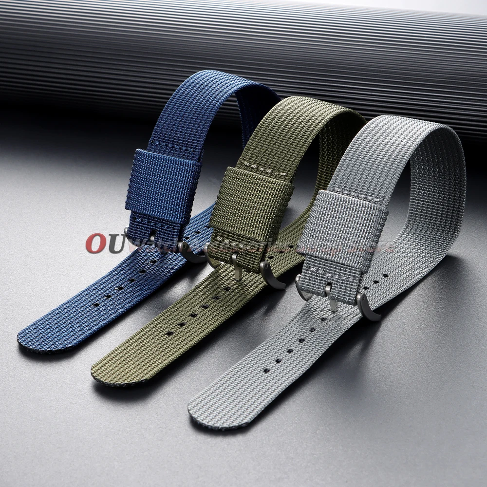 18 มม. 20 มม. 22 มม. สายนาฬิกา - Nylon Nato Strap บทวิจารณ์และราคา