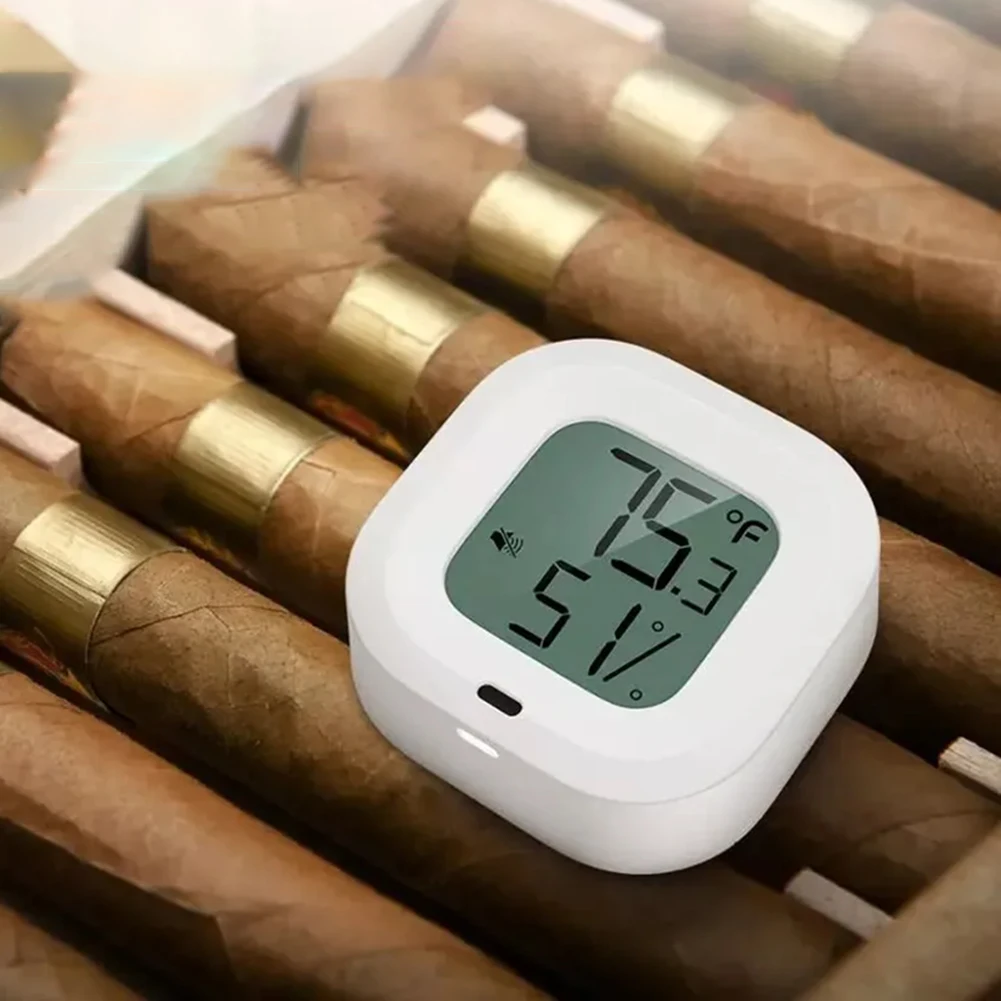 Alarmmeldungen, Gewächshausüberwachung, Gewächshausthermometer, Datenexport-Thermometer, genaue Messungen, kompaktes Design