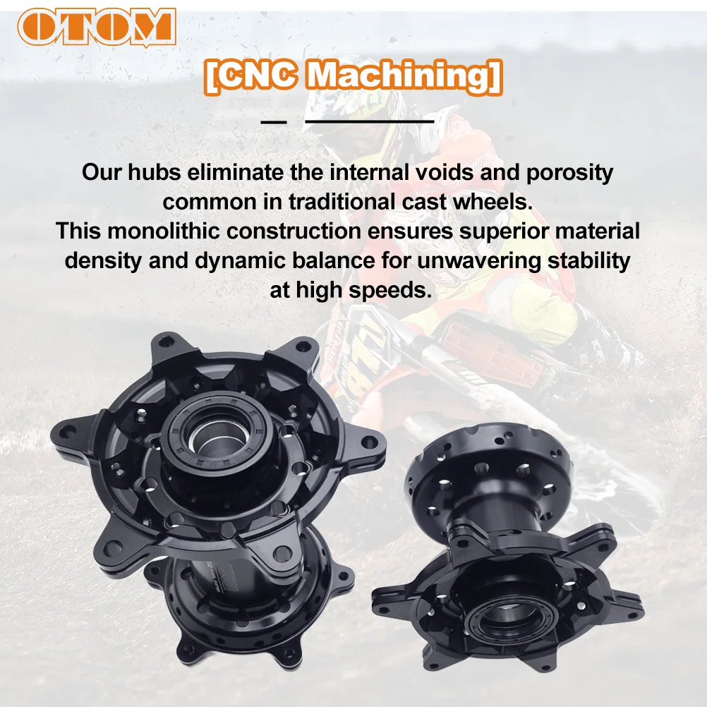 OTOM For KTM HUSQVARNA GASGAS Front & Rear Wheel Hub Aluminum CNC Hub SX-F XC FC TC FX MC EX 250 2016-2022 Motorcycle Accessoies - view 4