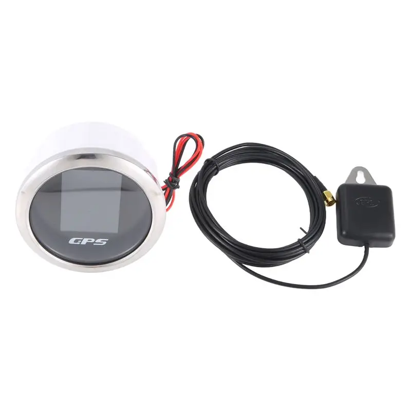 

Precision 85Mm Smart GPS Speedometer Waterproof TFT Screen Digital Tachometer Odometer With GPS Antenna For Car Boat Motorcycle