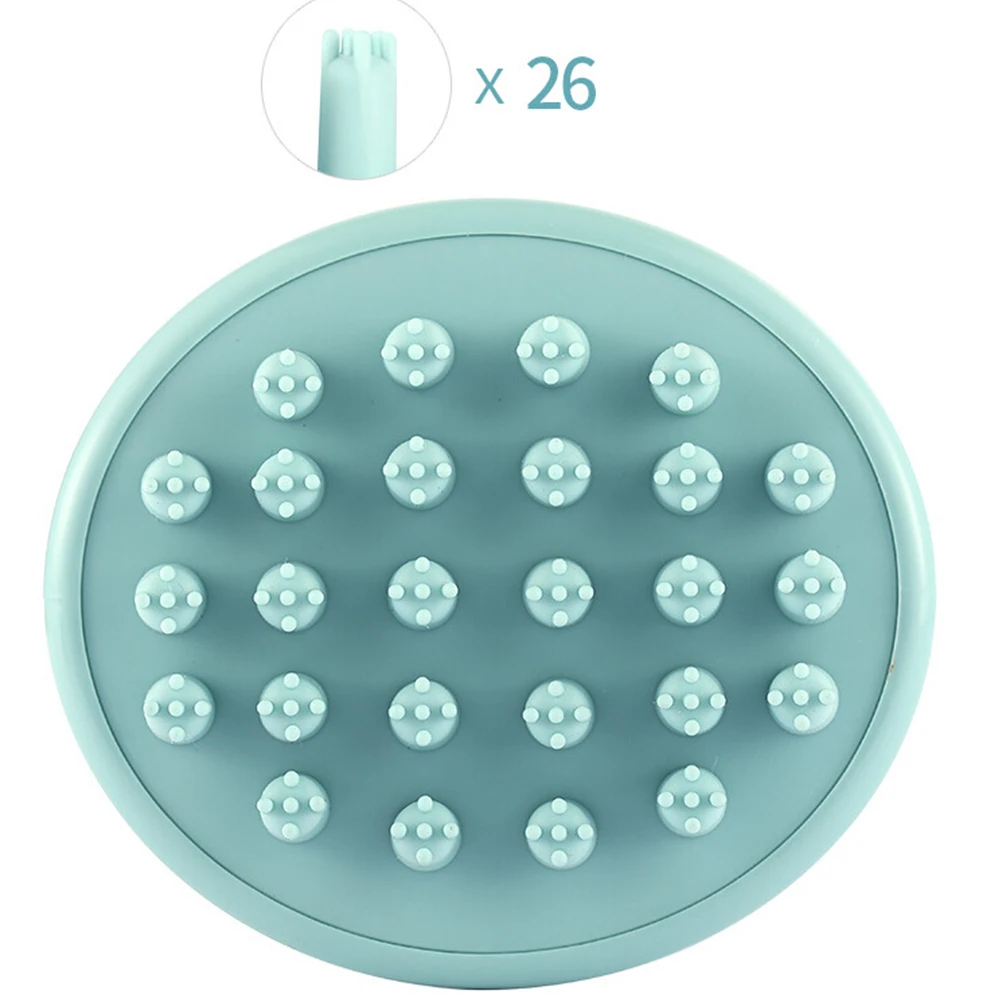 

Щетка для волос, силиконовая щетка для шампуня, массажер для кожи головы, ручной для толстых, тонких, вьющихся, для контроля кровообращения