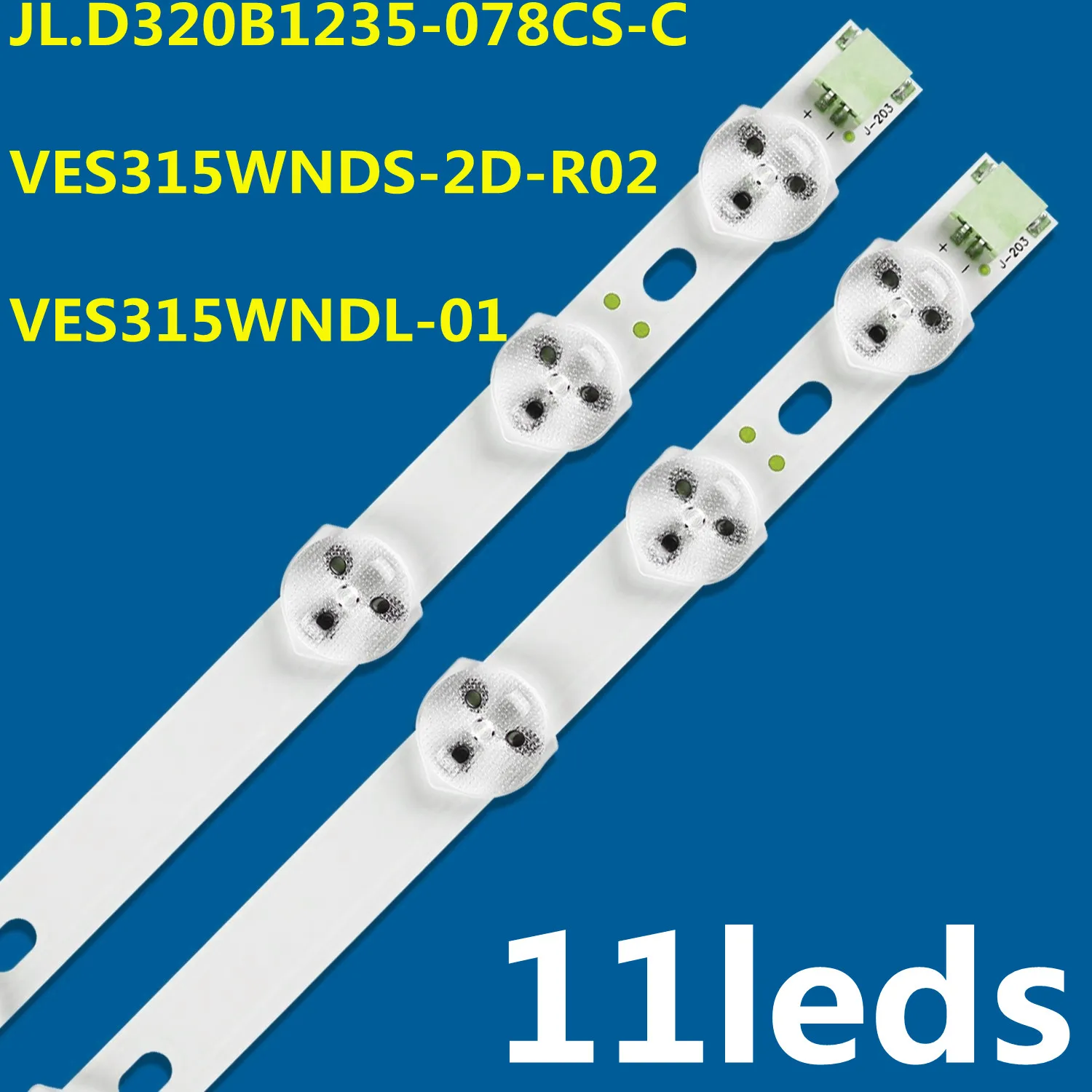 574MM 11LED LED Strip for JL.D320B1235-078CS-C 32LED625 32LEDC1350 32LED400S 32HA5000 TX-32E302B 32L3733DG 32L3863DG LT-32C666