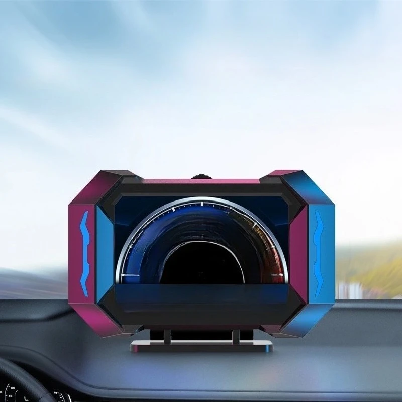 

AD OBD + GPS HUD P25 Head Up Display Car Digital Speedometer Water Temp Fuel Consumption Slope Meter Slope Inclination Alarm