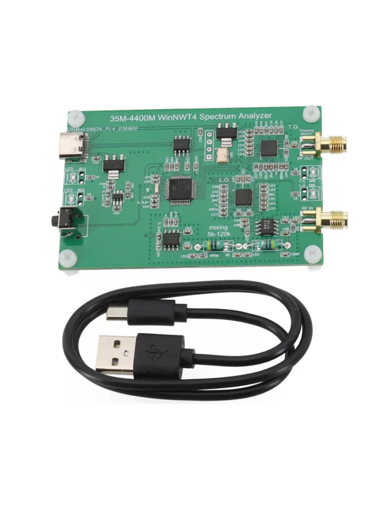 

LTDZ_35M-4400M USB-модуль анализатора спектра, источник сигнала спектра, инструмент для анализа частотной области RF, аксессуары