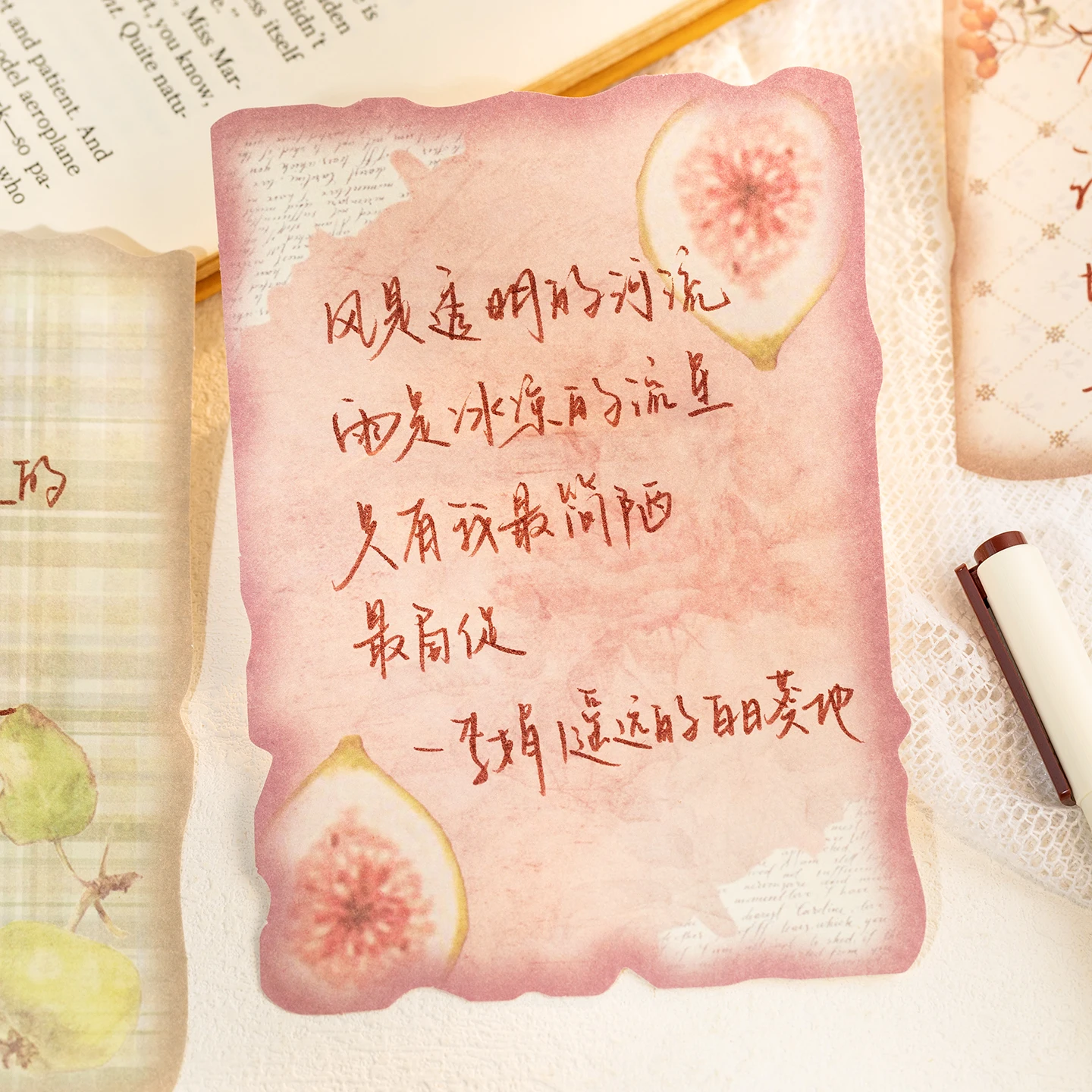 Mr. Paper 3Packs Blending Paper Vintage Old Paper Look DIY Journal Layering Decorative Collage Note for Bottle Photo Frame Dairy view 5