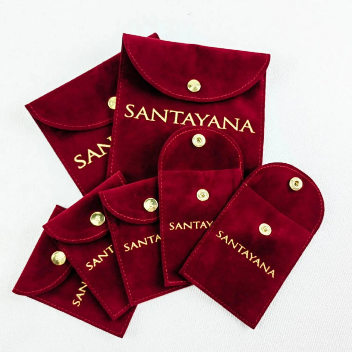 

100pcs Custom Logo Gift Packaging Jewelry Flannel Drawstring Bag Earrings Ring Stud Bracelet Necklace Makeup Wig Organizer Pouch