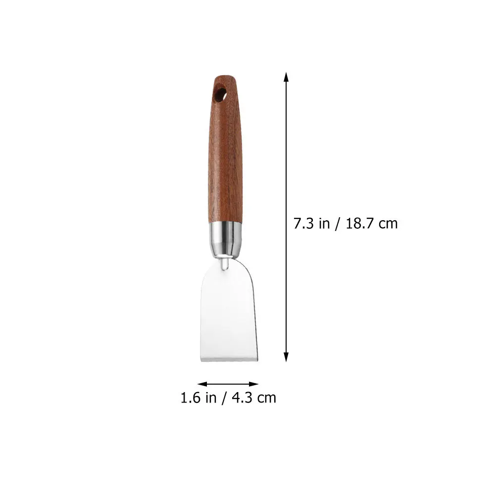 أداة مكشطة معجون الزيت من الفولاذ المقاوم للصدأ متعددة الأغراض لأرضيات المطبخ وطلاء جدران ومكشطة لإزالة البقع لبلاط الخشب والجدران الجافة #5